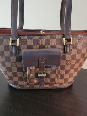 Louis Vuitton Damier Ebene Monosque Tote